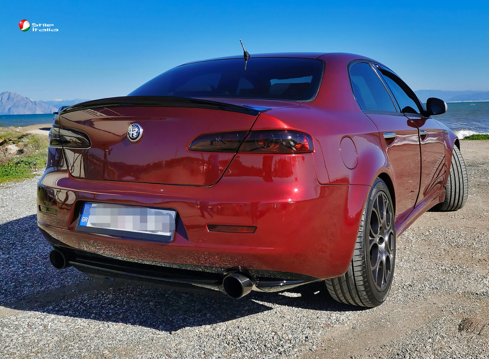 Boot Lip Spoiler VTR Alfa Romeo 159 Berlina / Saloon – Stile Italia